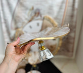 میوه خوری طرح سنگ وورق طلا عاجی